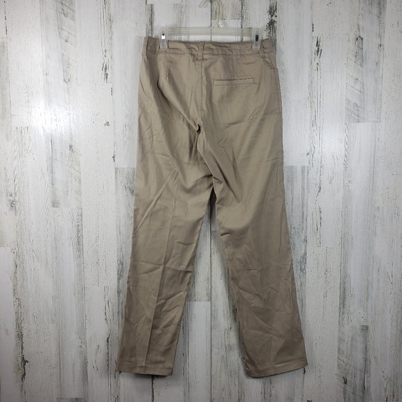 classroom uniforms juniors khaki tan straight leg pants juniors size 5/6 - Picture 4 of 12